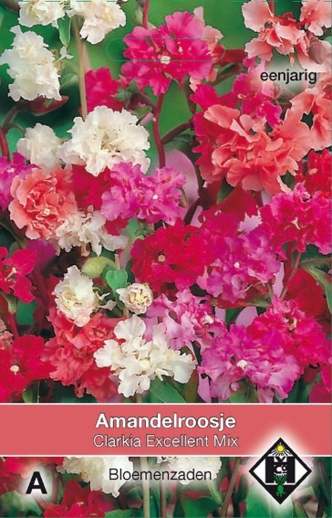 Amandelroosje Excellent Mix (Clarkia unguiculata)
